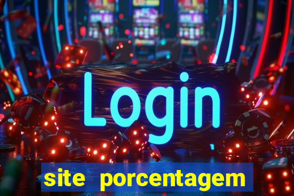 site porcentagem slots pg